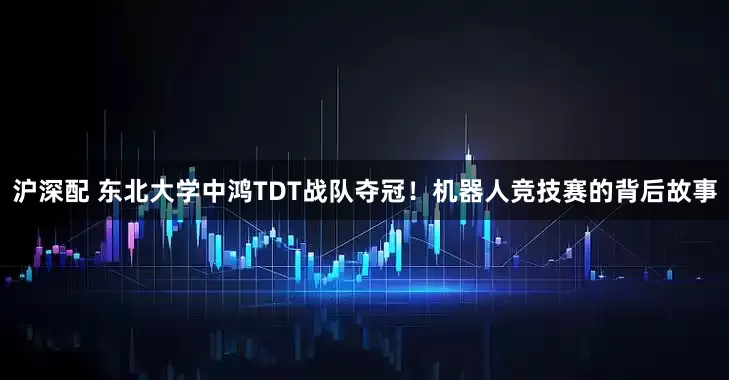 沪深配 东北大学中鸿TDT战队夺冠！机器人竞技赛的背后故事